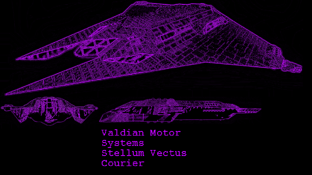 VMS - Stellum Vectus - Courier — Space Engineers Steam Workshop preview image