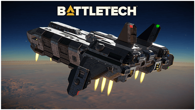 Battletech - Leopard DropShip — Space Engineers Workshop preview