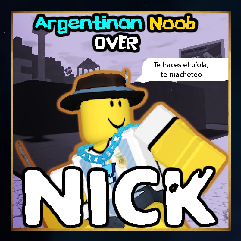 Argentinan Roblox Noob over Nick — Left 4 Dead 2 Steam Workshop preview image
