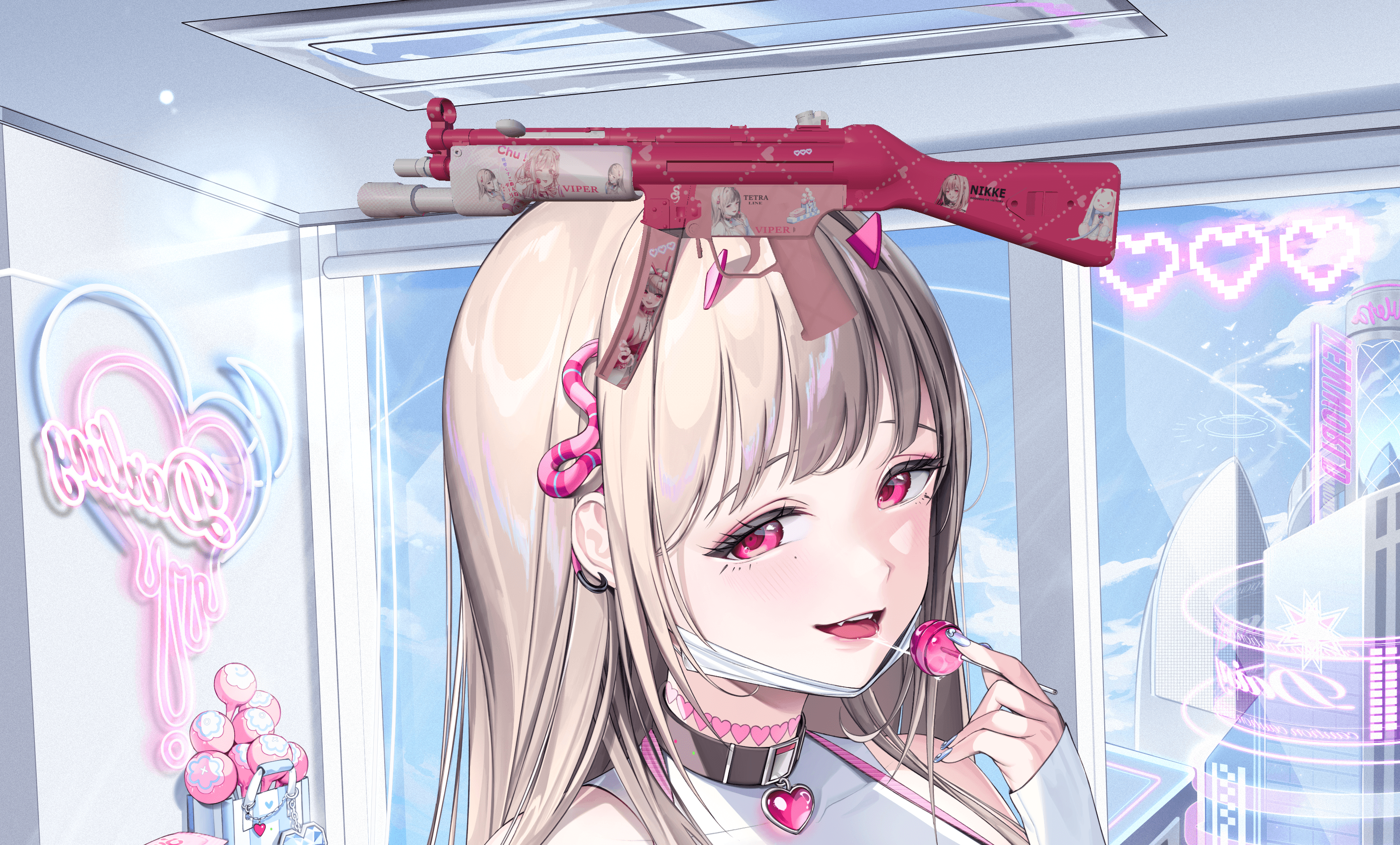 胜利女神：nikke 毒蛇主题MP5A4
 — Left 4 Dead 2 Steam Workshop preview image