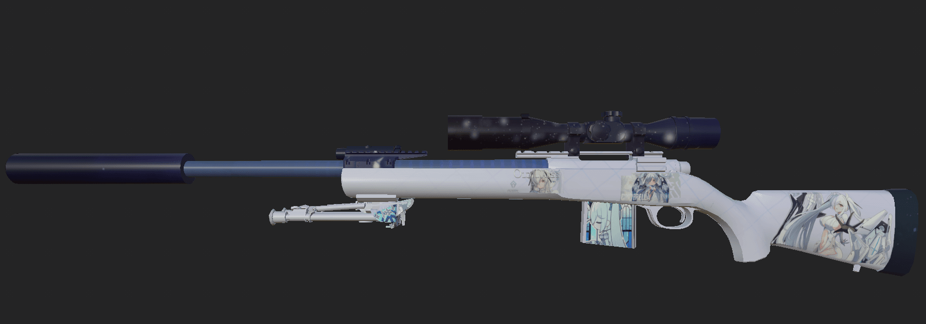 胜利女神：nikke 灰姑娘主题R700
 — Left 4 Dead 2 Steam Workshop preview image