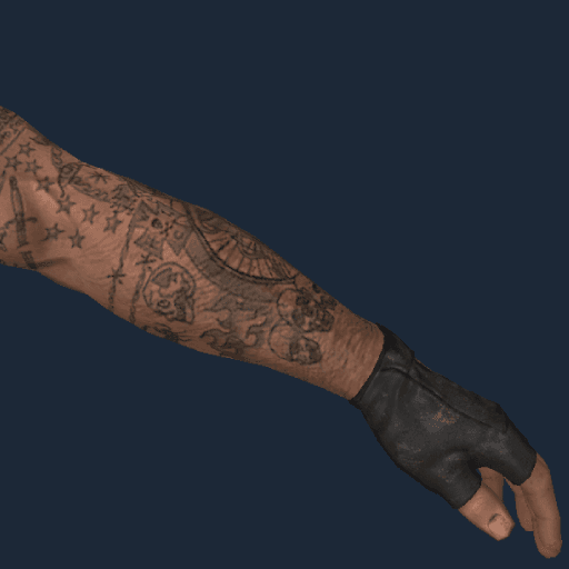 Less Shiny Francis Arms — Left 4 Dead 2 Steam Workshop preview image