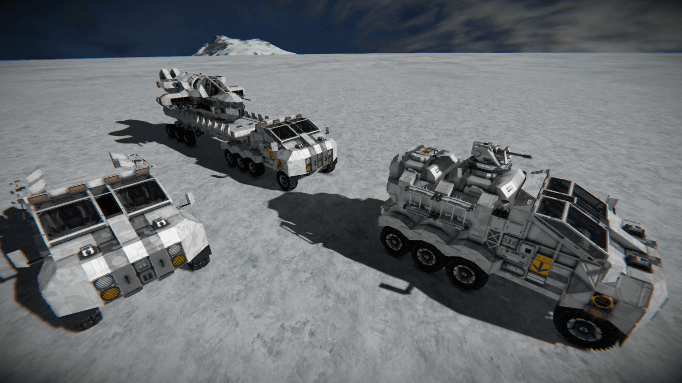 Bulldog Modular Utility Transport — Space Engineers Steam Workshop preview image