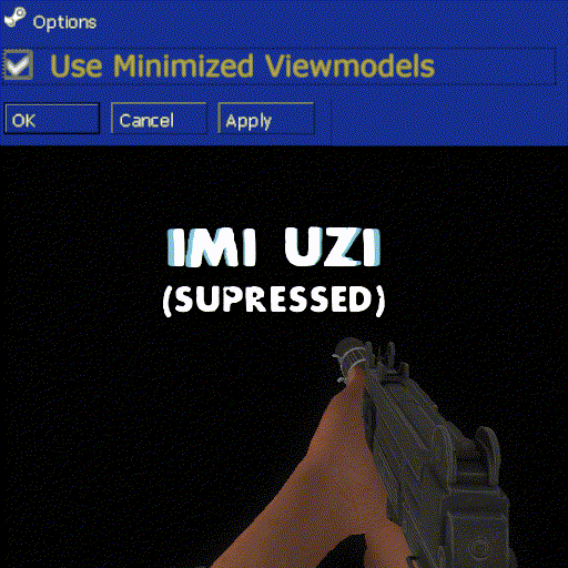 HQI IMI Uzi-S [Min] — Left 4 Dead 2 Steam Workshop preview image