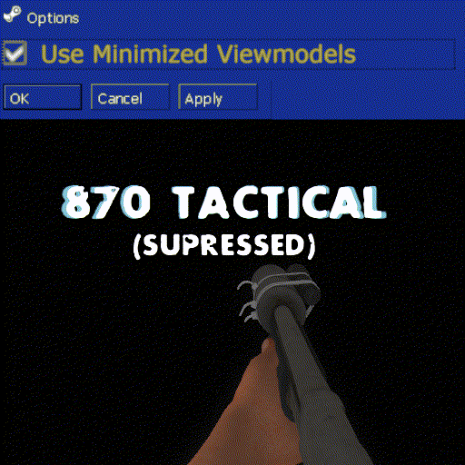 HQI 870 Tactical-S [Min] — Left 4 Dead 2 Steam Workshop preview image