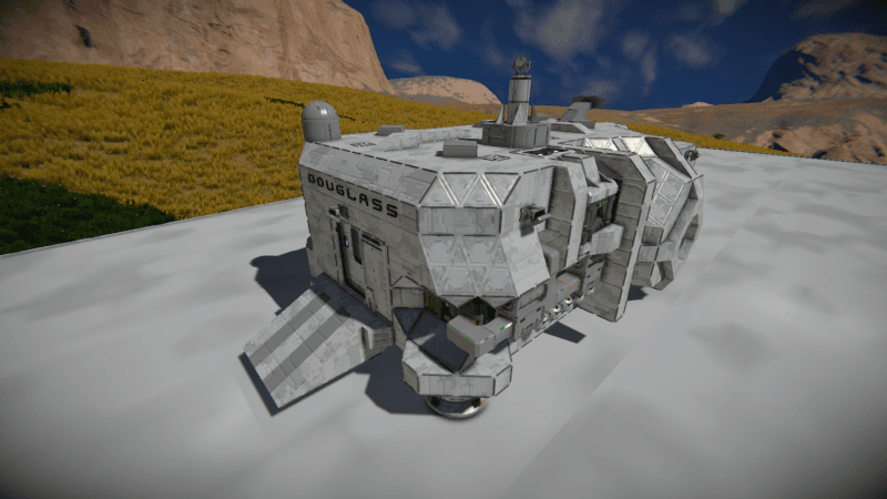 Douglass Spawn Pod — Space Engineers Steam Workshop preview image