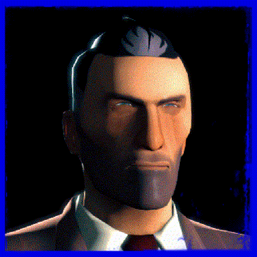 Maskless Spy (Blue) [Coach] — Left 4 Dead 2 Steam Workshop preview image