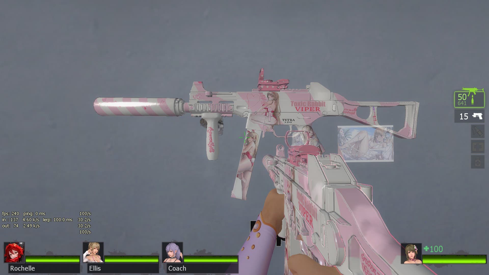胜利女神：nikke 毒蛇主题贴皮ump45-s
 — Left 4 Dead 2 Steam Workshop preview image