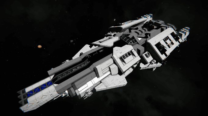 AGS Delegator-Class Light Cruiser v2_03 — Space Engineers Workshop preview