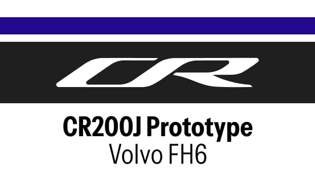 CR200J 原型车涂装 / CR200J Prototype Skin for Volvo FH6 — Euro Truck Simulator 2 Workshop preview