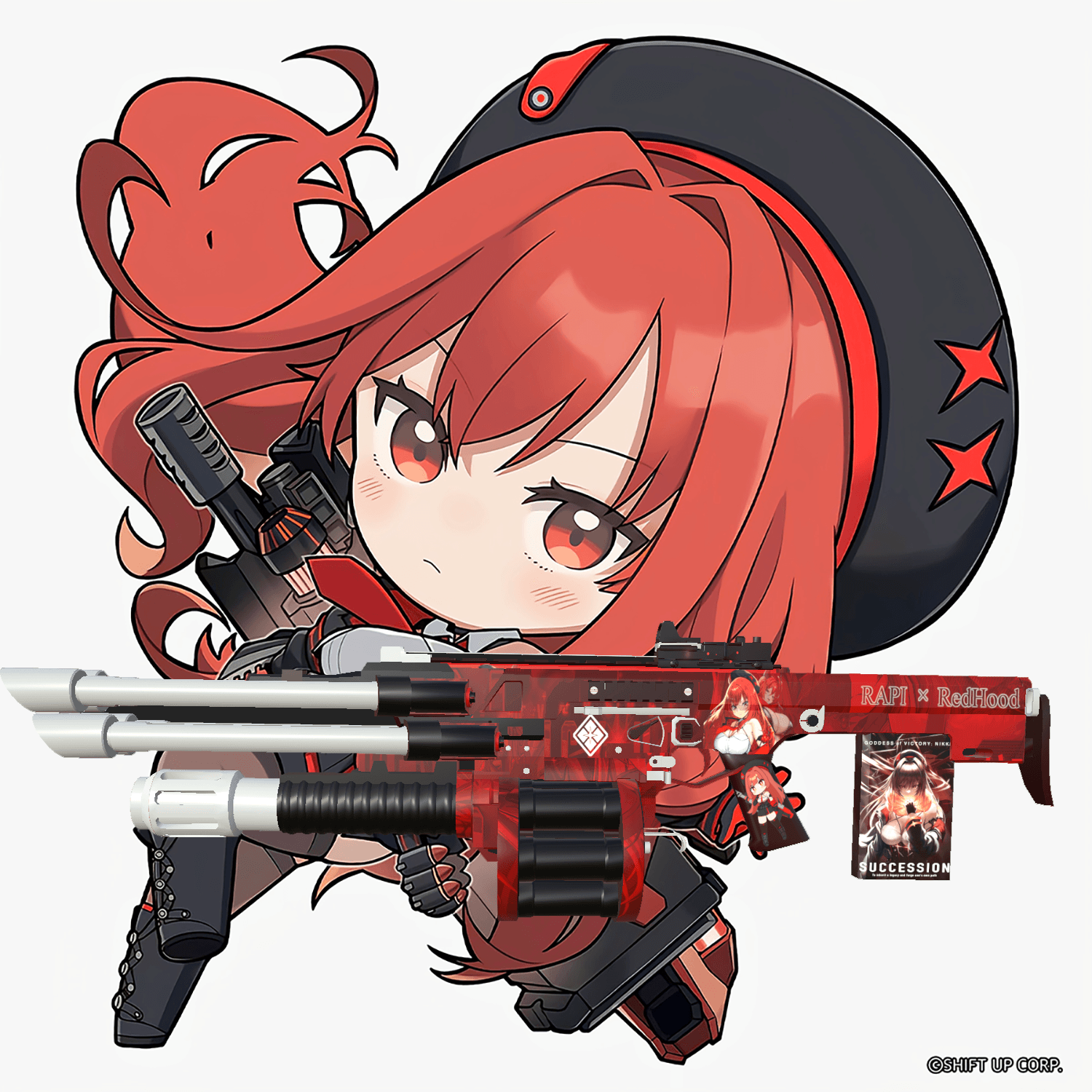 胜利女神：nikke 拉毗小红帽主题飓风之龙
 — Left 4 Dead 2 Steam Workshop preview image