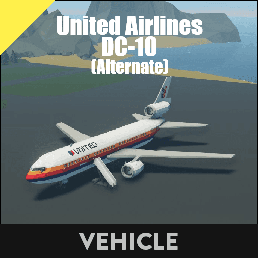 United Airlines - DC-10 (Alternate) — Stormworks: Build and Rescue Workshop preview