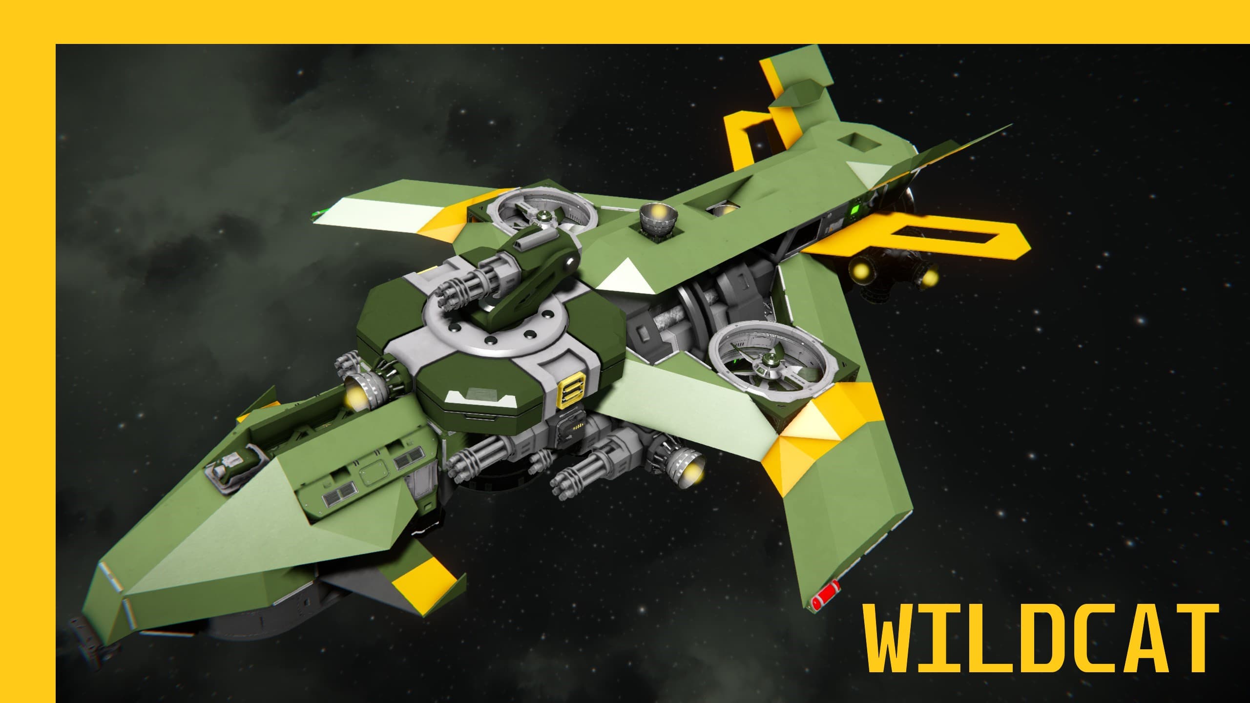 Wildcat - Light Fighter — Space Engineers Steam Workshop preview image