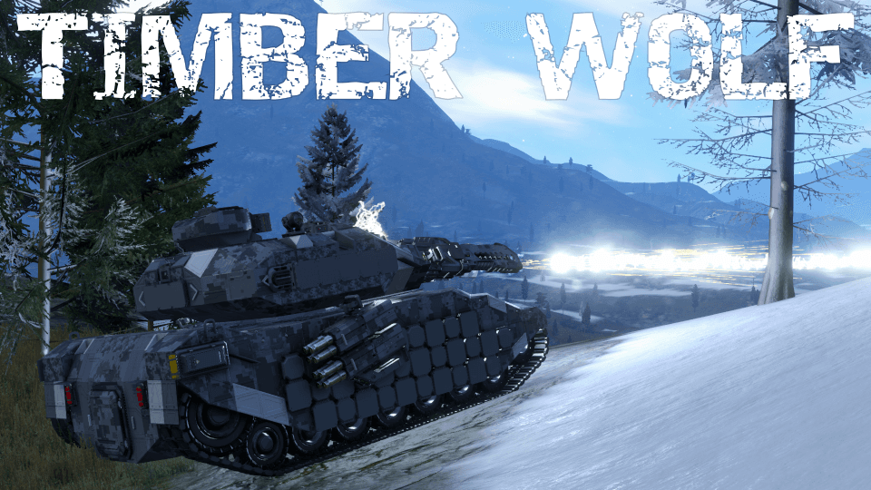 Timber Wolf MBT — Space Engineers Workshop preview