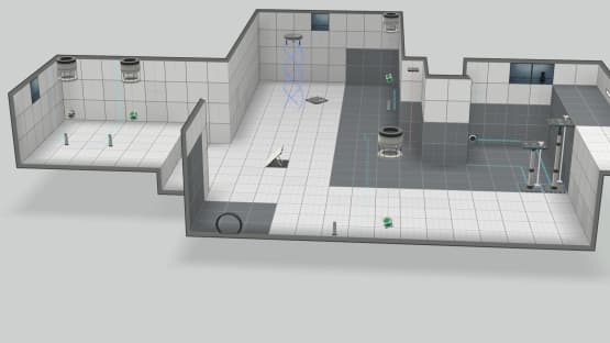 multipule ways to solve this! — Portal 2 Steam Workshop preview image