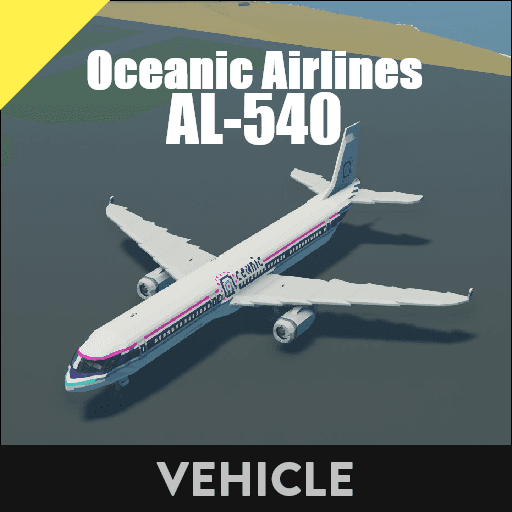 Oceanic Airlines - AL-540 (Destructable) — Stormworks: Build and Rescue Workshop preview