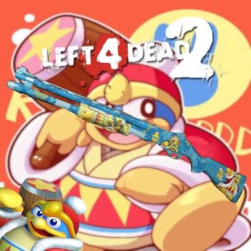 King Dedede chromeshotgun — Left 4 Dead 2 Steam Workshop preview image