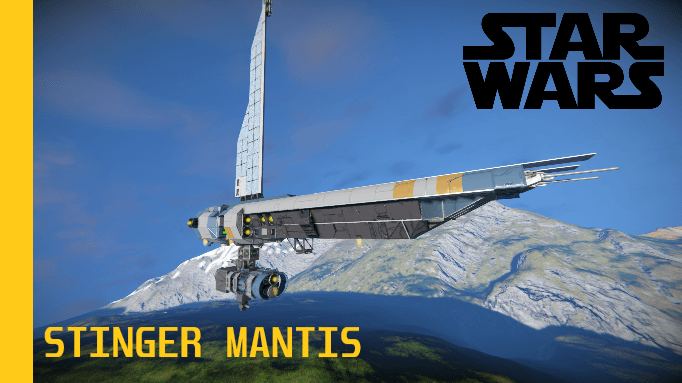 Star Wars - Stinger Mantis — Space Engineers Steam Workshop preview image