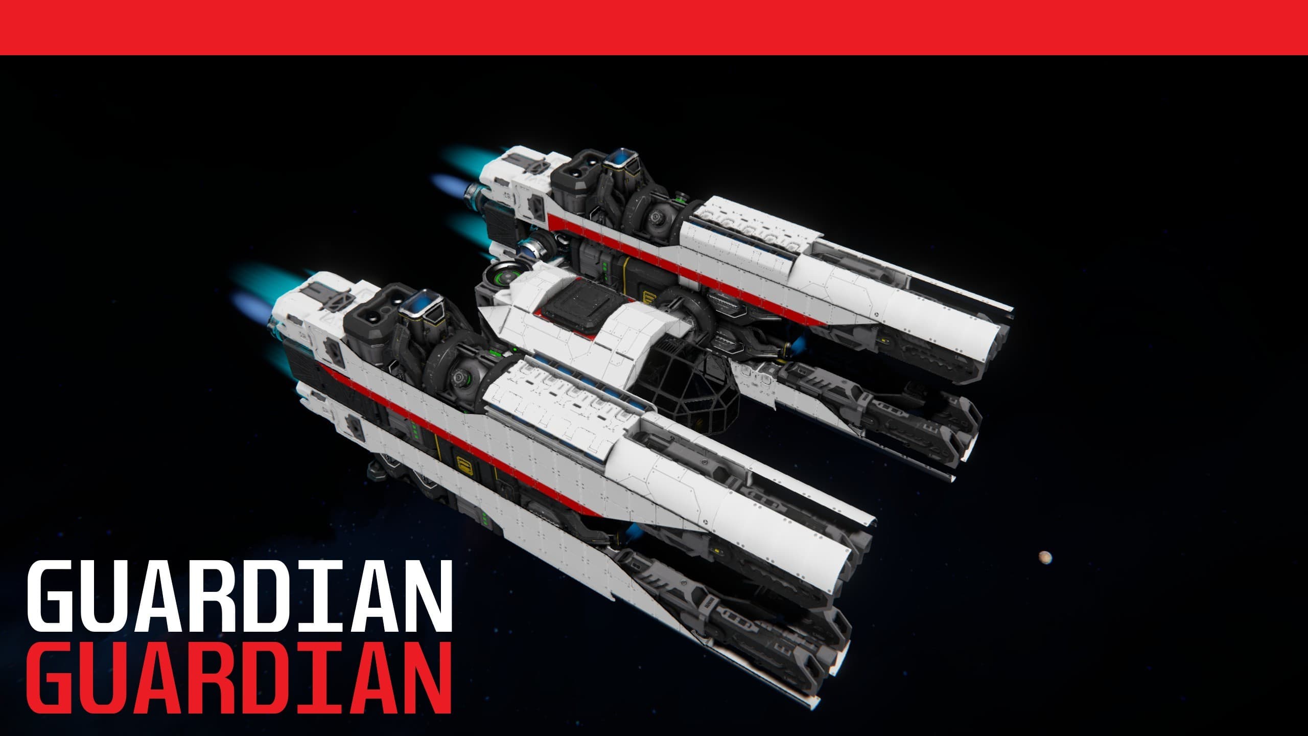Guardian - Medium Fighter — Space Engineers Workshop preview