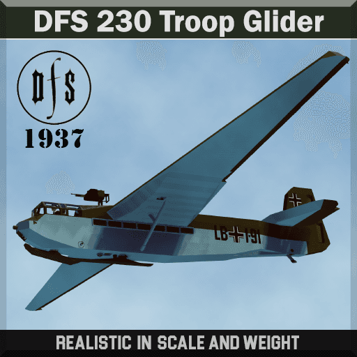 DFS 230 Glider — Stormworks: Build and Rescue Steam Workshop preview image