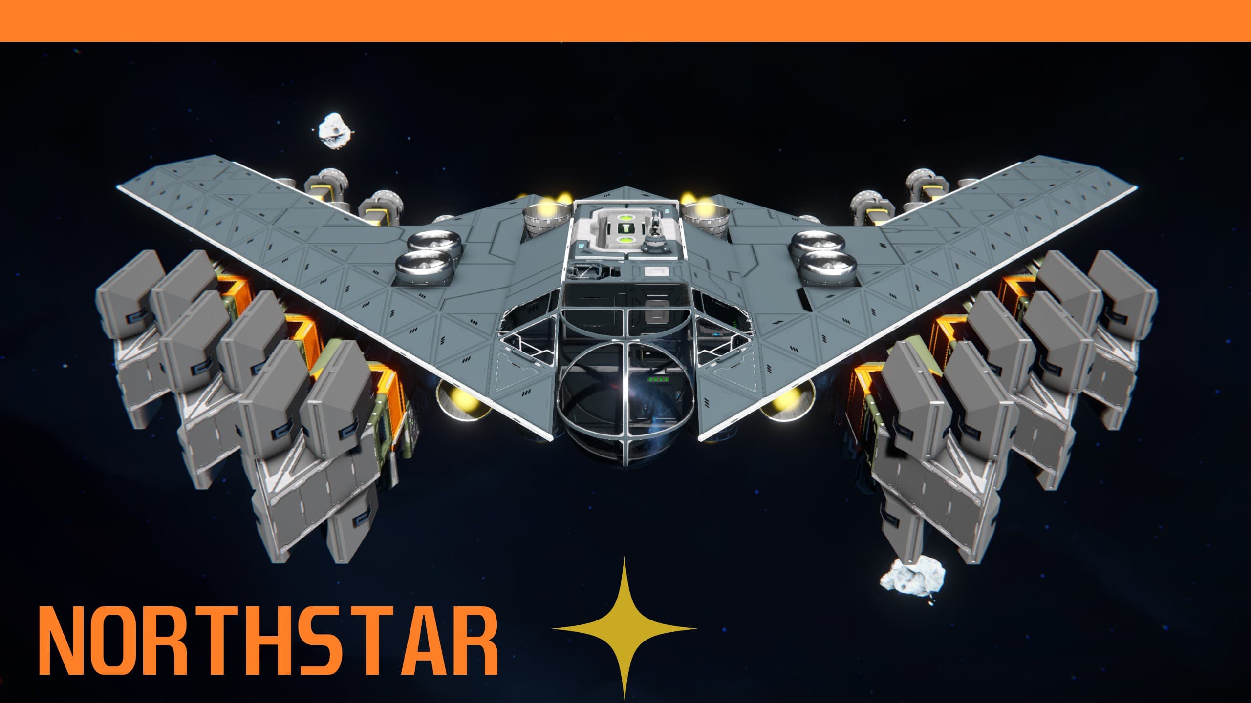 Northstar - Heavy Bomber — Space Engineers Steam Workshop preview image