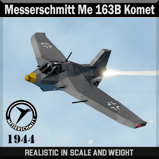 Messerschmitt Me 163 Komet — Stormworks: Build and Rescue Steam Workshop preview image