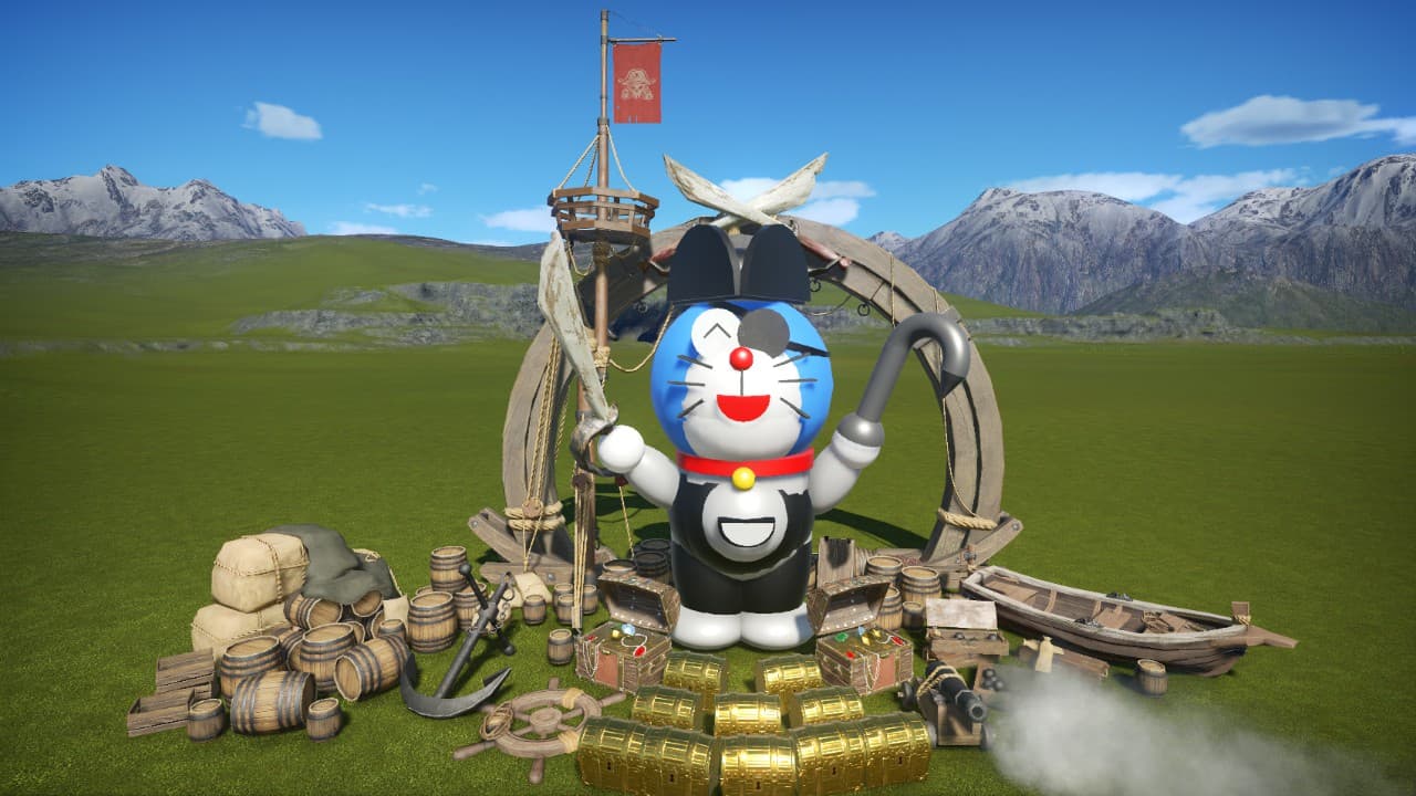 Doraemon - Pirate — Planet Coaster Workshop preview