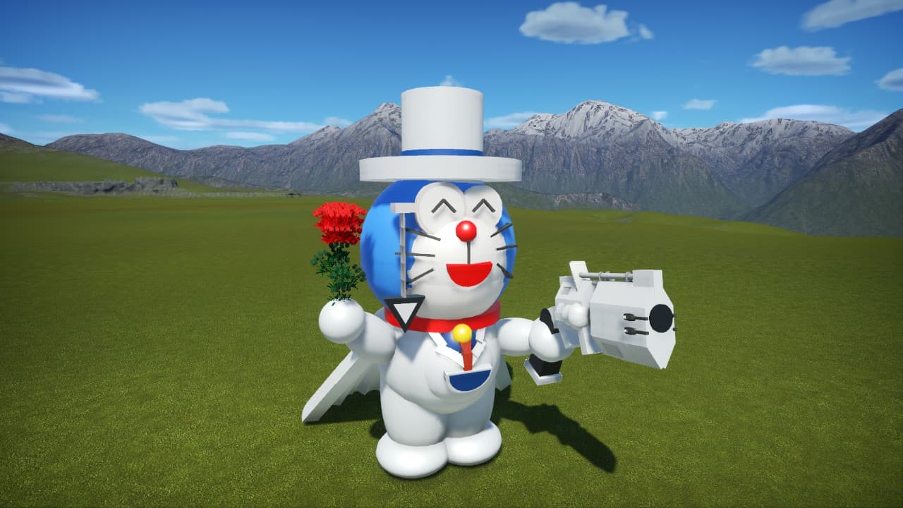 Doraemon - Kaitou Kid    ---- 【Detective Conan】 — Planet Coaster Steam Workshop preview image