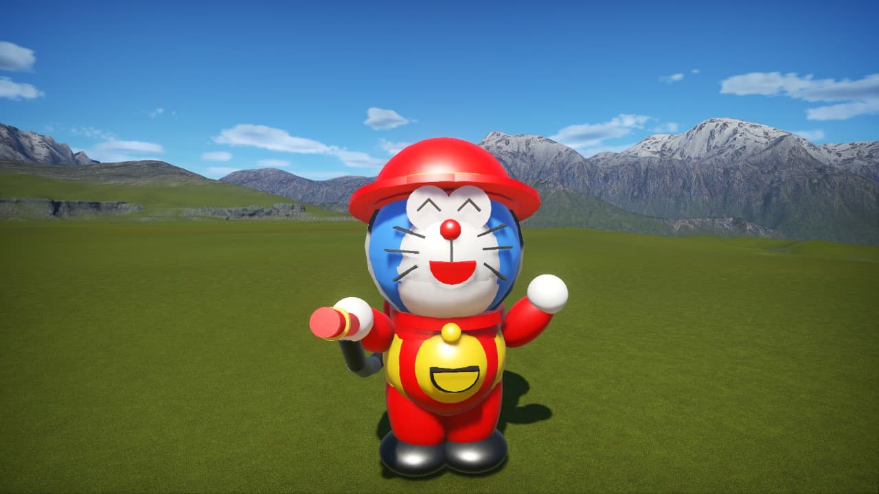 Doraemon - Fireman — Planet Coaster Steam Workshop preview image
