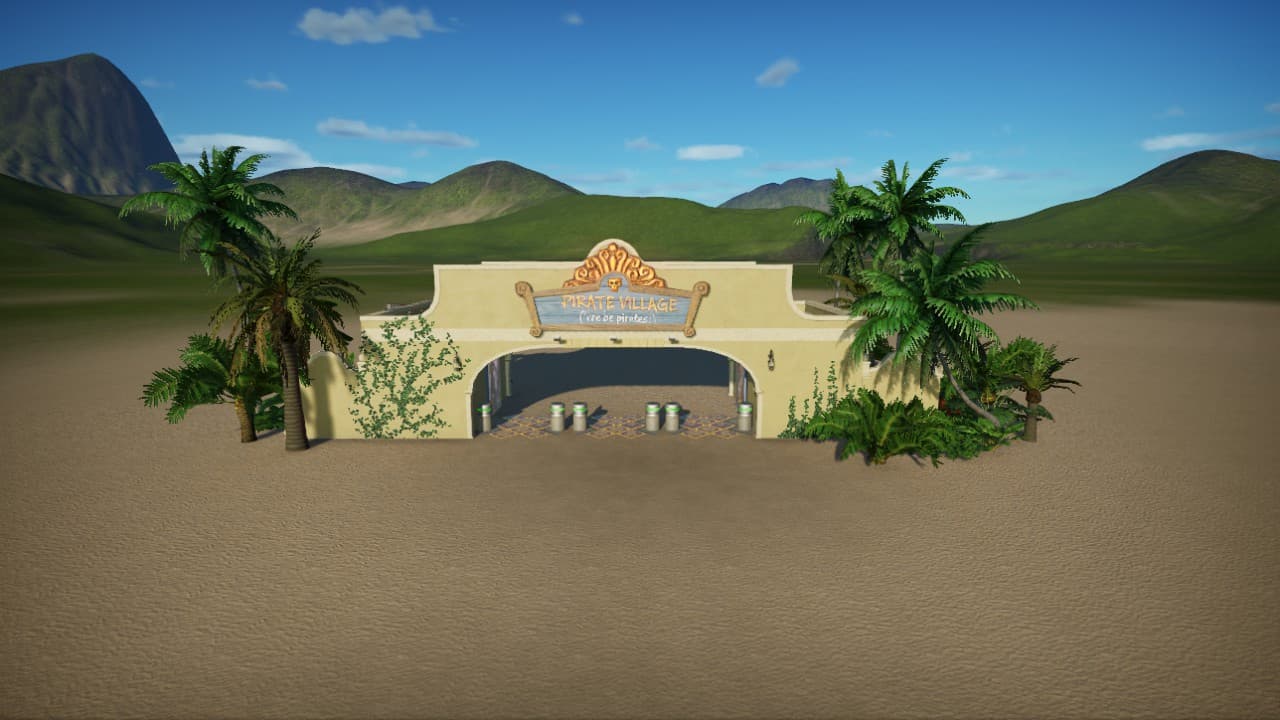 Pirate Entrance — Planet Coaster Steam Workshop preview image