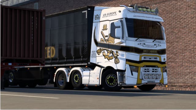 Dyce Carriers Renault T Truck Skin 2023 — Euro Truck Simulator 2 Workshop preview