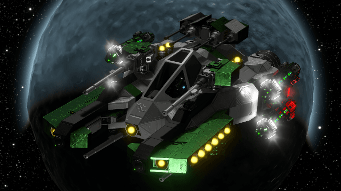 NRG Greenling Competition Fighter — Space Engineers Workshop preview