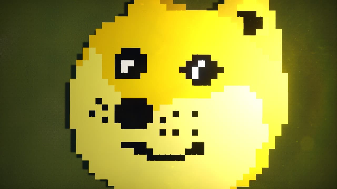 Doge's Face Pixel — Planet Coaster Steam Workshop preview image