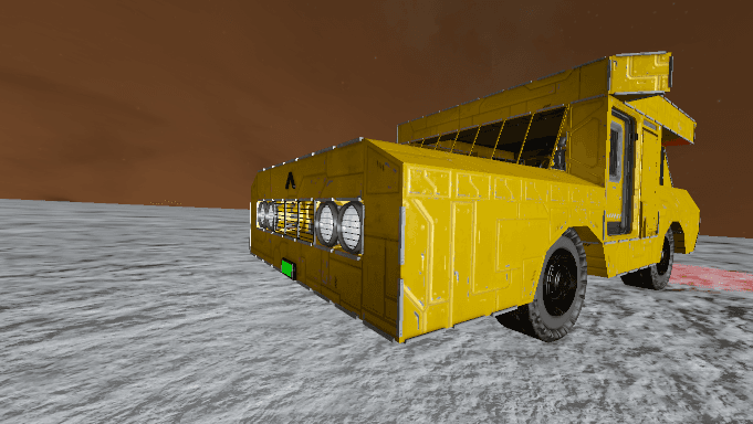 (A) Atlantius NorthStar EET_YELLOW1 — Space Engineers Steam Workshop preview image