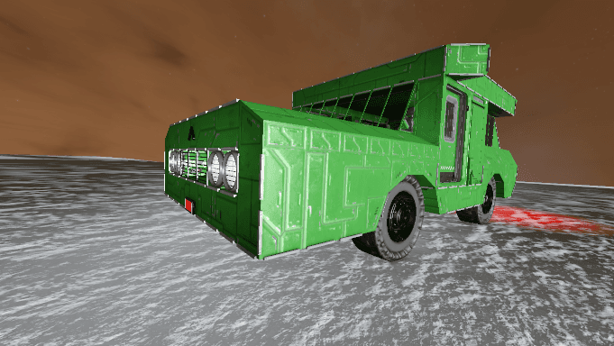 (A) Atlantius NorthStar RET_GREEN1 — Space Engineers Steam Workshop preview image