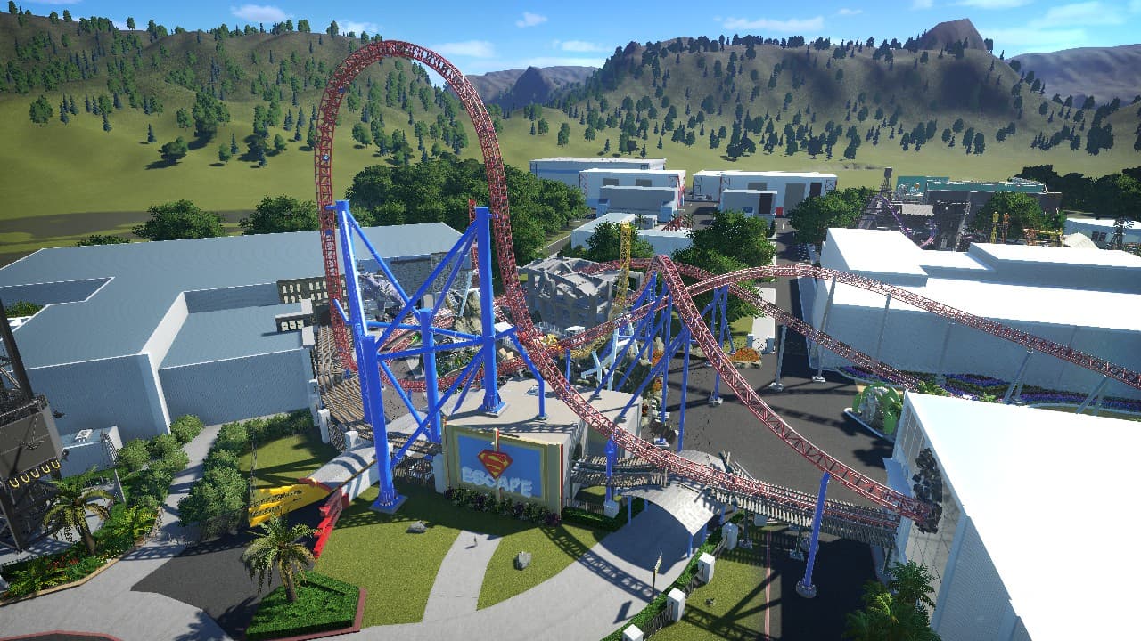 Movie World Gold Coast 2.0 — Planet Coaster Steam Workshop preview image