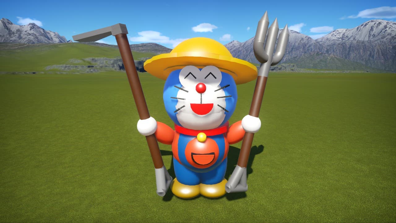 Doraemon - Farmer — Planet Coaster Steam Workshop preview image