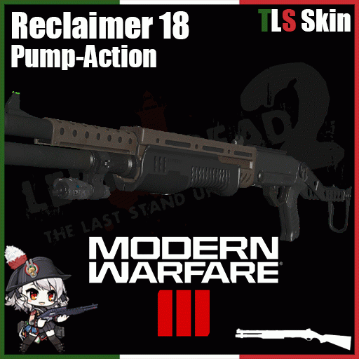 COD:MW2023 - Reclaimer 18 Pump-action (Chrome Shotgun) — Left 4 Dead 2 Steam Workshop preview image
