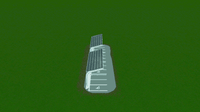 Parking Lot 1*4-L-Electricity — Cities: Skylines Steam Workshop preview image