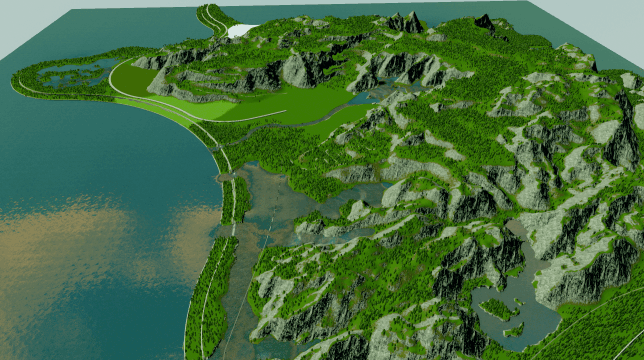 山岛 — Cities: Skylines Steam Workshop preview image
