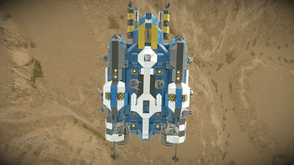 FSC Paladin corvette MK 2 — Space Engineers Workshop preview