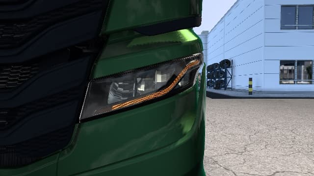 Orange DRL/Headlight Iveco sway — Euro Truck Simulator 2 Steam Workshop preview image