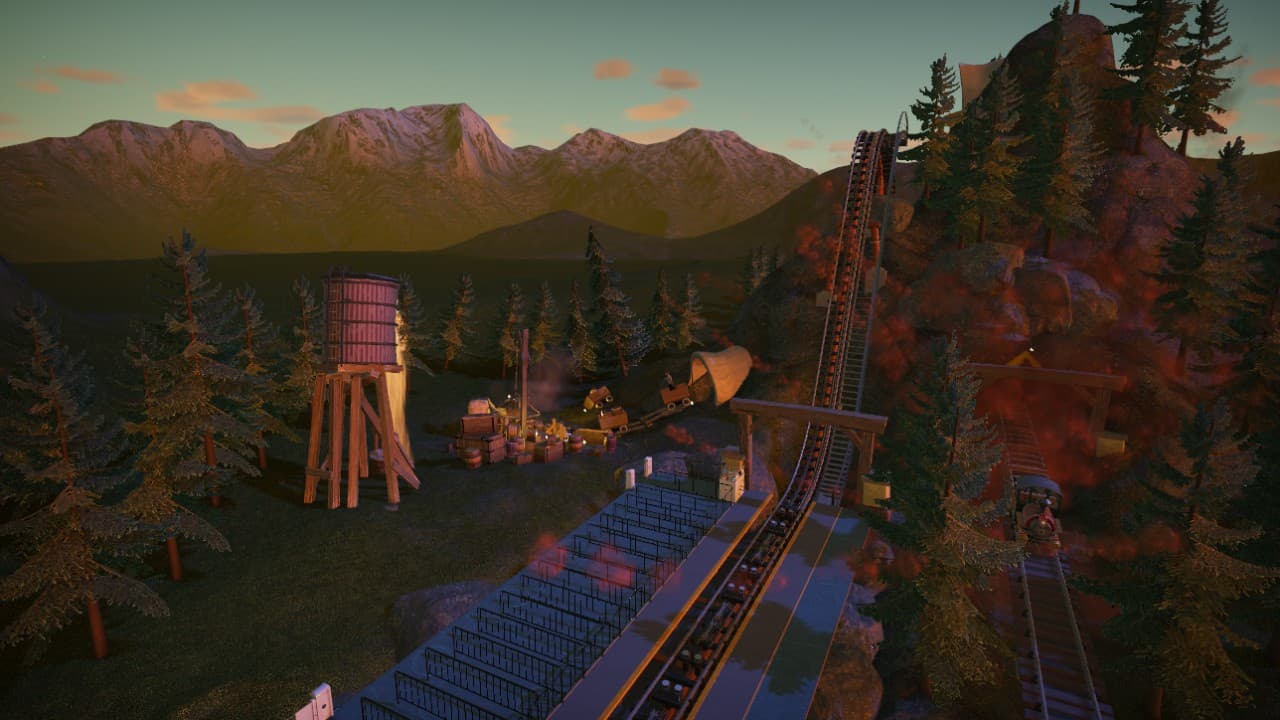 small thunder mountain — Planet Coaster Workshop preview
