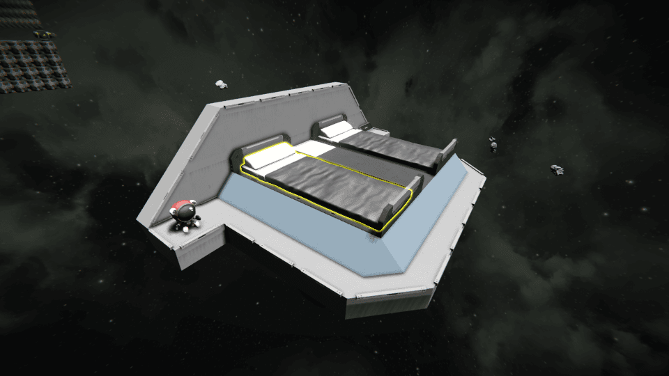 Defiant Captain Bed — Space Engineers Steam Workshop preview image