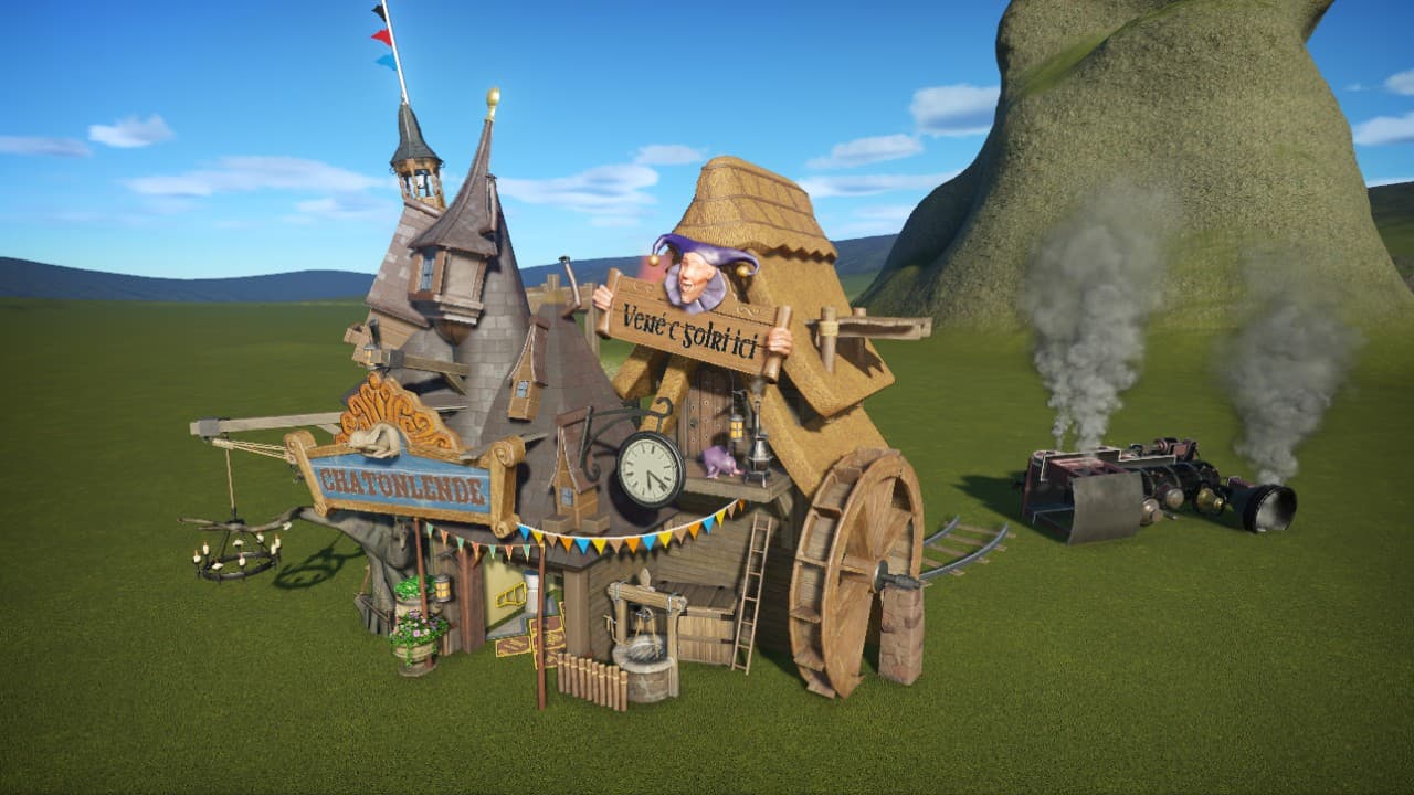 Entrée du Bas-Chatonland — Planet Coaster Steam Workshop preview image