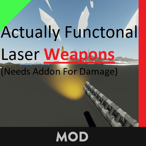 Laser beams V3 — Stormworks: Build and Rescue Steam Workshop preview image