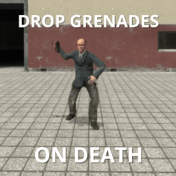 Drop Grenades on Death — Garry's Mod Steam Workshop preview image