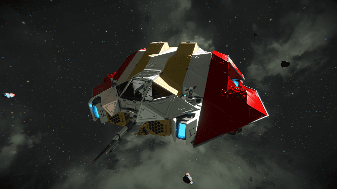 SCUTUM heavy escort (vanilla, survival ready) — Space Engineers Workshop preview