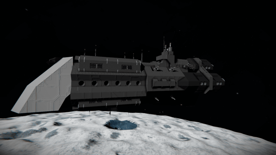 (IN) Wayfarer Class System Hauler — Space Engineers Steam Workshop preview image