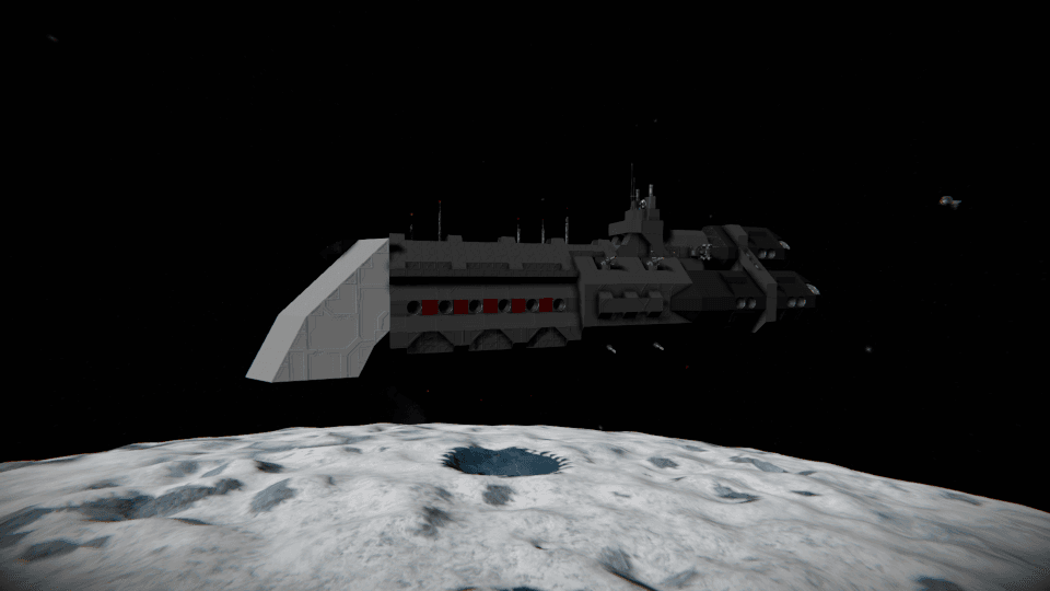 (IN) Gatecrasher Class Fireship — Space Engineers Steam Workshop preview image